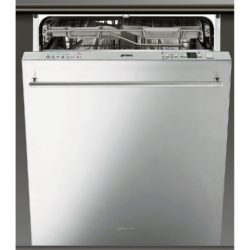 Smeg DI6SS-1 Fully Integrated 13 Place Full-Size Dishwasher with Finger-Friendly Stainless Steel finish
